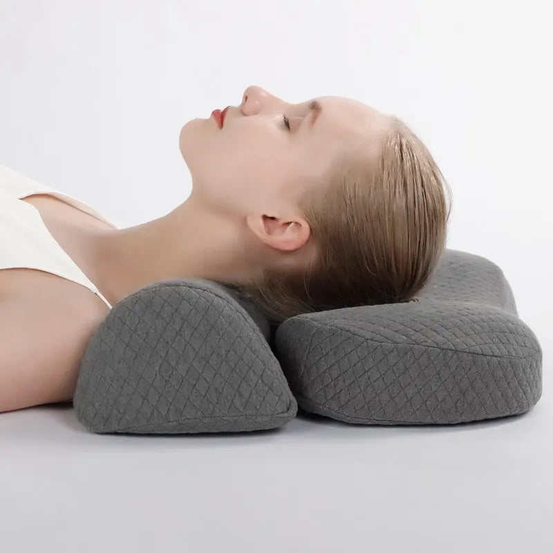 Ergonomic Memory Foam Neck Pillow