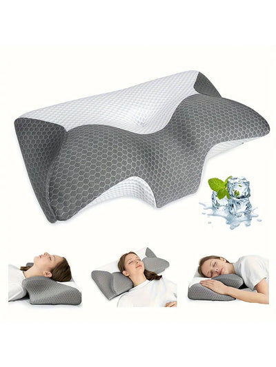 Orthopedic Memory Foam Neck & Shoulder Support Pillow