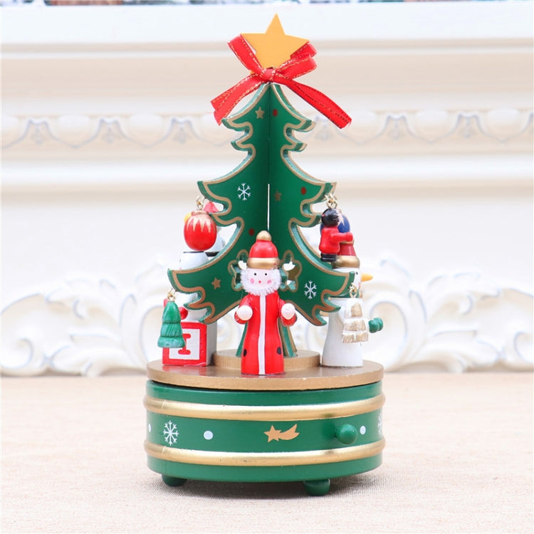 Christmas Decorations Music Box(Green)